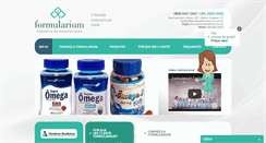 Desktop Screenshot of farmaciaformularium.com.br